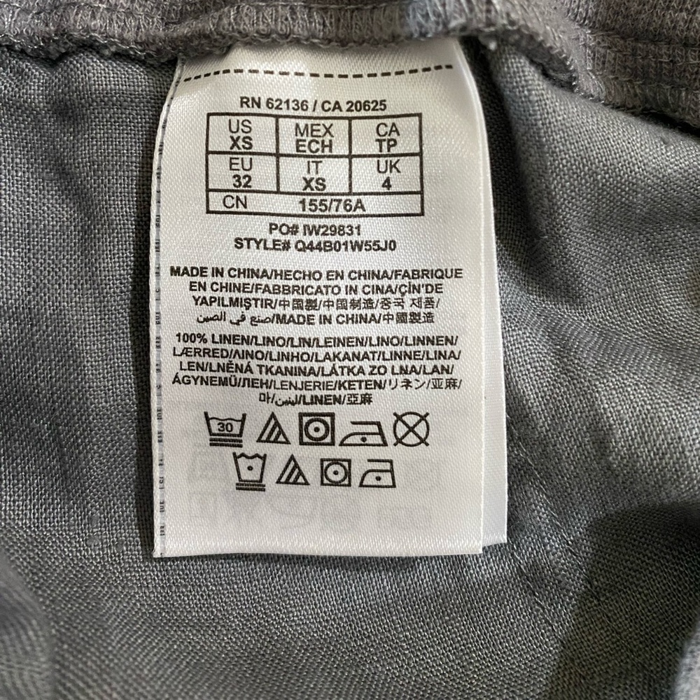 Guess Gray Wide Leg Pants - Picture 9 of 10